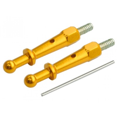 Microheli Aluminum Canopy Mount Set (GOLD) - BLADE 180 CFX / 150 S / Smart