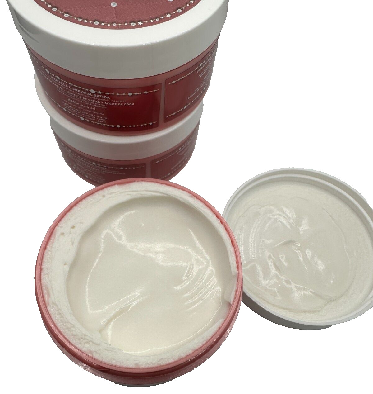 Bath & Body Works Lot 3 Champagne Toast Whipped Body Butter Lotion Jars 6.5 oz