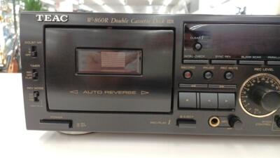 【最終特価】《完動品見込TEAC W-860R Wカセットデッキ(リモコン付 TEAC W-860R Double Cassette Deck Good Condition from Japan | eBay
