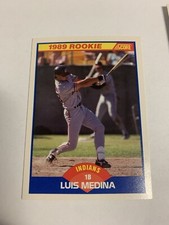 1989 Score Rookie Luis Medina Cleveland Indians 