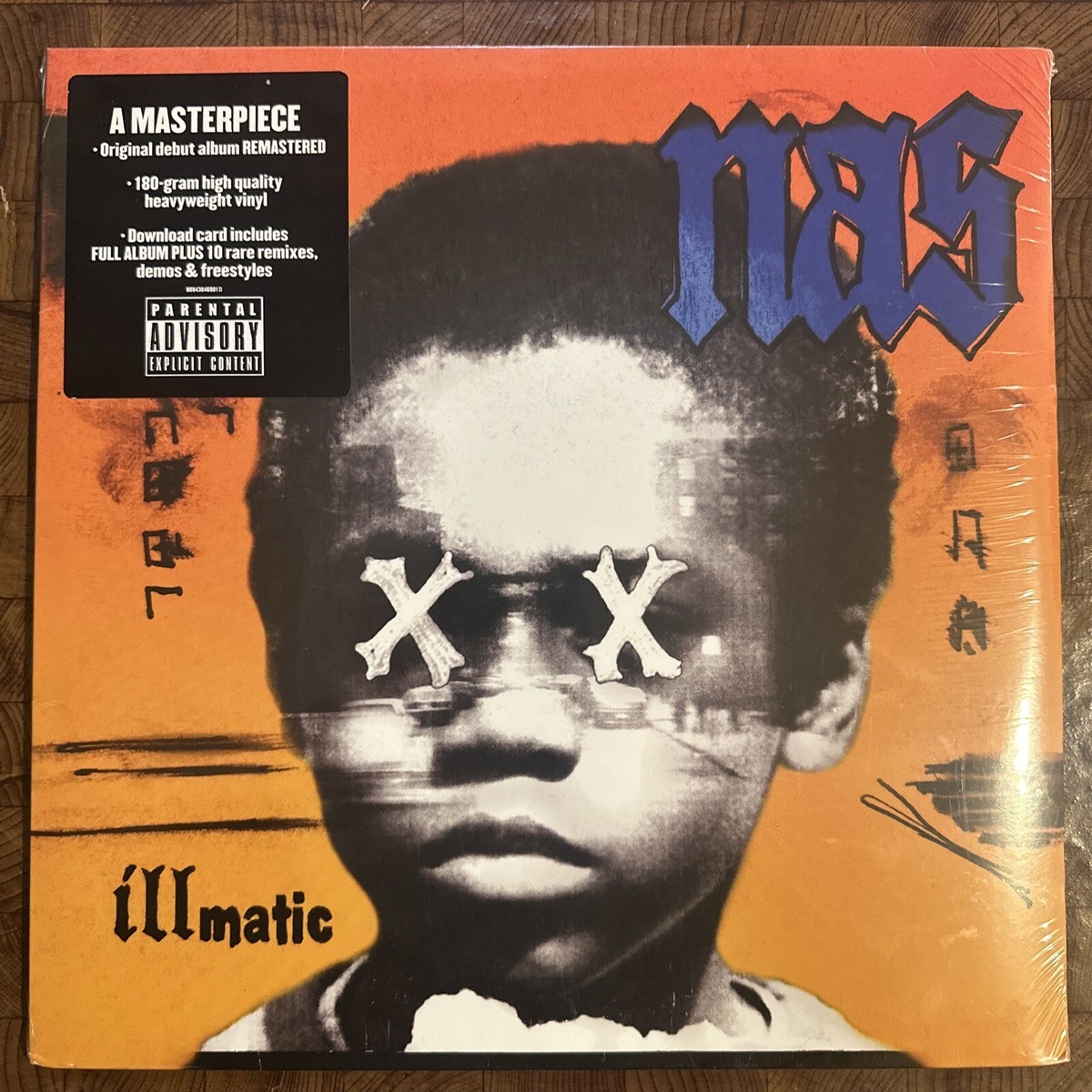 nas illmatic USオリジナル レコード VINYL SEALED - Nas Illmatic XX Vinyl Record - 2014, 20th