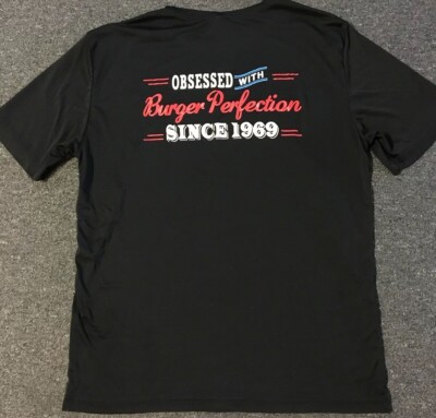 Obsessed With Burger Perfection Shirt L In N Out California Fries Drive In Food