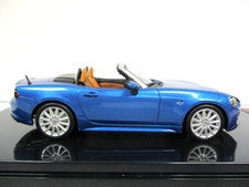 BBR CONCEPT 43 (#58 / 100) - FIAT 124 SPIDER - METALLIC BLUE - 1/43 RESIN