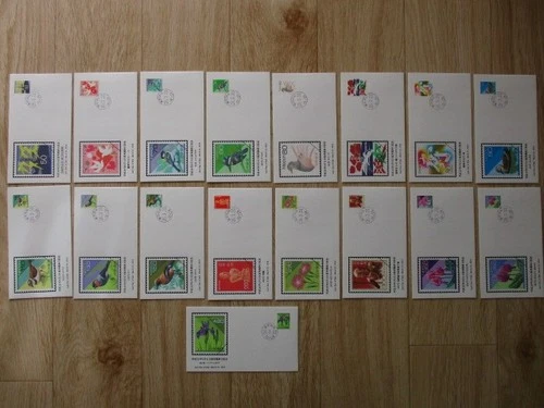 Japan Stamp First Day Cover 50 Yen ～ 420 Yen 17 Covers 2014