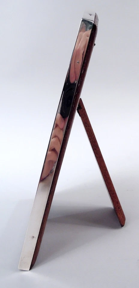 Walker & Hall рама старинный ар-деко картина фото английский серебро 1923 - Изображение 2 из 4