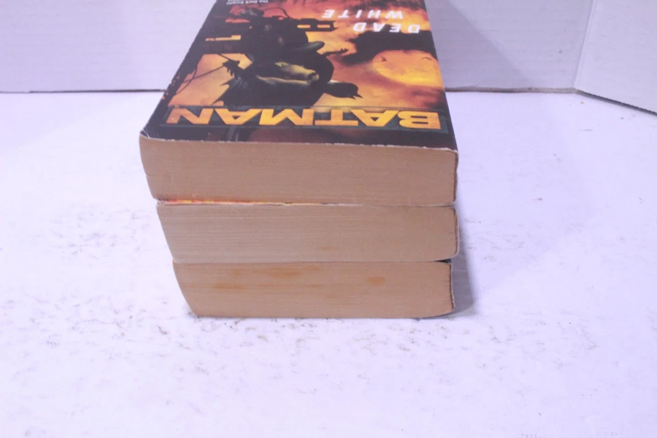 lot of 3 Batman Paperback Books No Man’s Land Greg Rucka Inferno dead white - Image 3 of 4