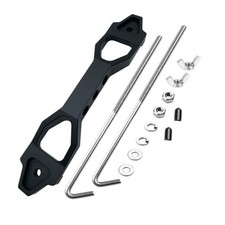 Heavy Duty Battery Hold Down Sets,With Billet Aluminum 10 inch bolts Black