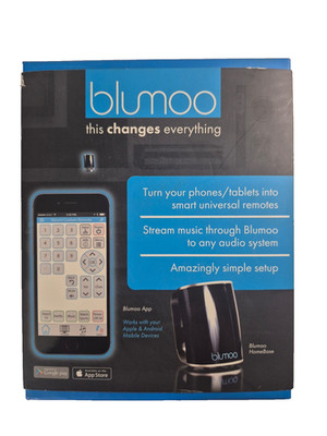 Blumoo Smart Universal Remote Control Apple Android Mobile Devices A2315