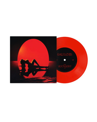KALI UCHIS | Moonlight | SEALED Translucent Ruby 7'' Vinyl 45 RPM