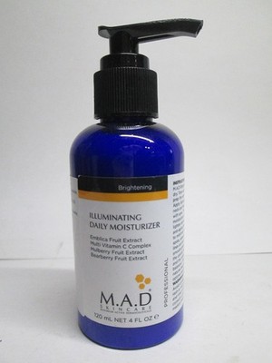 M. A. D skincare illuminating daily moisturizer  120g/4fl.oz exp 2028NEW