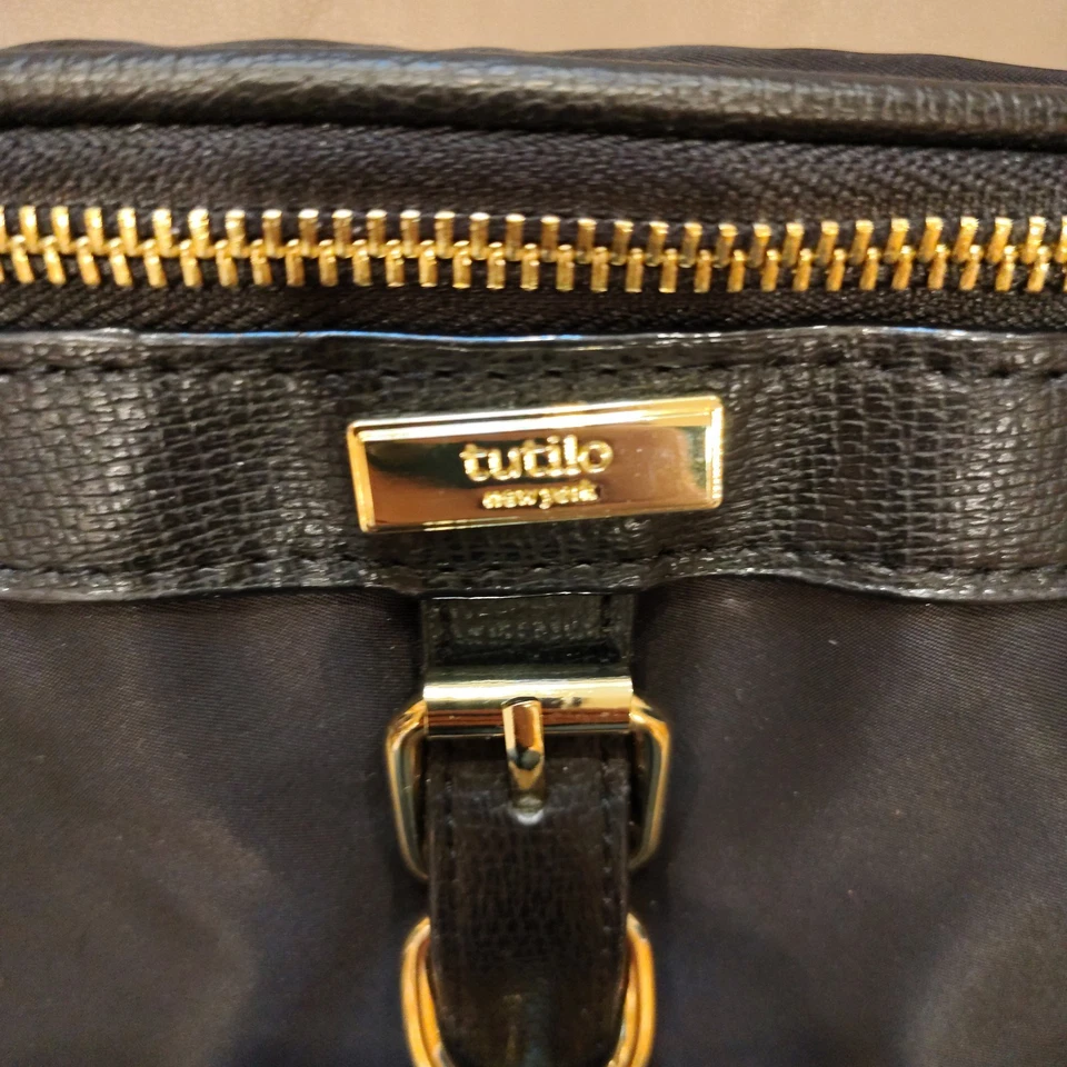 Tutilo New York - Riñonera Bolso Cinturón Cintura Bolso de Viaje Negro B65 Foto 3 de 4