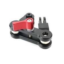 NEW 360  Swivel Arm Al Alloy Rotary Ball Head Adapter for GoPro DJI OSMO Camera