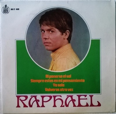 Raphael - Banda Sonora De La Pelicula Al Ponerse El Sol - Used Viny - Y5826z