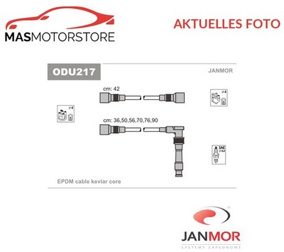 ZÜNDLEITUNGSSATZ ZÜNDKABEL JANMOR ODU217 P NEU OE QUALITÄT