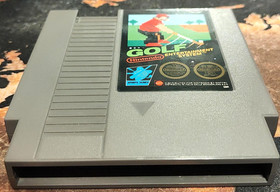 Golf Nintendo NES PAL GBR 5 Schrauben Mattel Cartridge getestet funktioniert mit Schutz