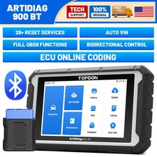 TOPDON AD900BT Bidirectional Scanner All System Diagnostic ECU Coding 3YR Update