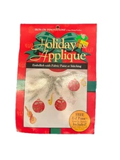 Stan Rising Iron-On Holiday Appliqué Musical Ornaments Design Kit Vintage 1996