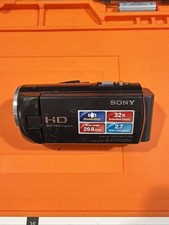 Sony Handycam HDR-CX220E 1080 HD 8.9MP Camcorder W/32gb Sd Card