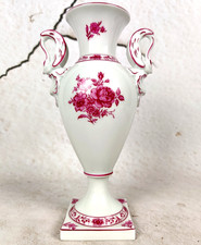 Lindner Porzellan Amphorenvase Dekor Windsor Camaieu Malerei sehr selten