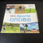 Nintendo Wii 2006 Sports Game W/ Cardboard Sleeve + Manual