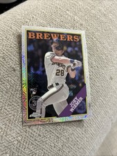 2023 Topps Update Silver Pack Mojo Joey Wiemer RC Milwaukee Brewers 🔥🔥