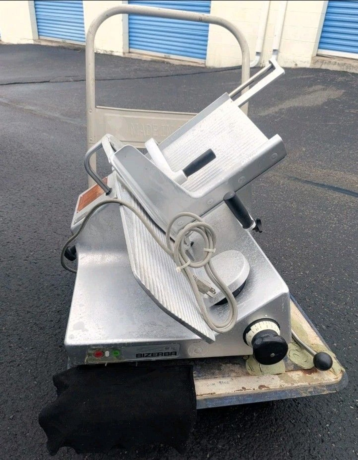 BIZERBA SE12 US MANUAL MEAT CHEESE DELI SLICER