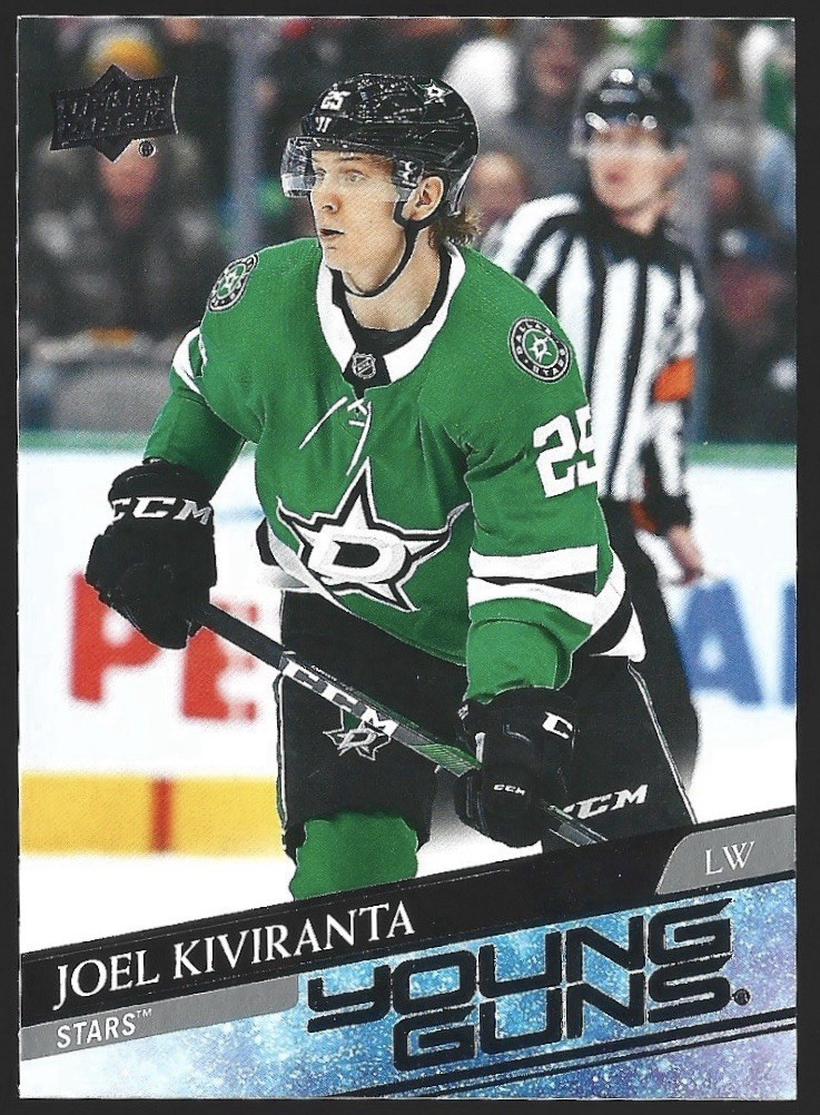Joel Kiviranta 2020-21 Upper Deck Series 1 YOUNG GUNS #207 Dallas Stars RC