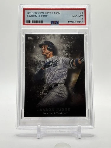 Aaron Judge 2018 Topps Inception #1 - PSA 8 NM-MT - New York Yankees - Low POP