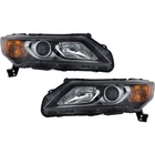Halogen Headlight Assembly Driver and Passenger Side For 2013-2015 Acura ILX