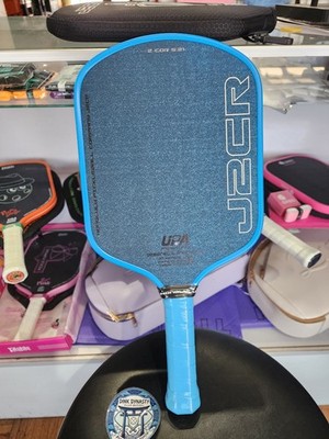 Blue Honolulu J2CR 6'' LH Pickleball Paddle Crystal Blue Grit Endurance Surface