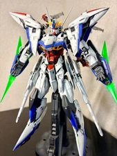 MG Eclipse Gundam & Maneuver Striker Pack Painted Complete Gunpla #00d4dd
