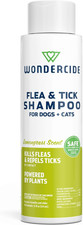 Wondercide Flea Tick Shampoo for Dogs, Cats 4 Months w/ Essential Oils-12 Oz