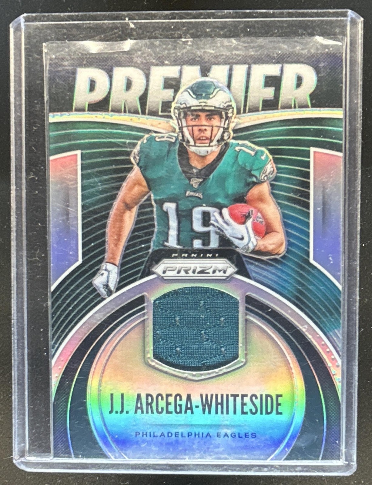 JJ Arcega-Whiteside Panini Prizm Premier Jerseys Relics #PJJAW Base