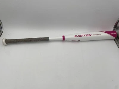 Easton FS50 Fastpitch Softball Bat 30” -10 FP14550 White Pink - Image 1 of 4
