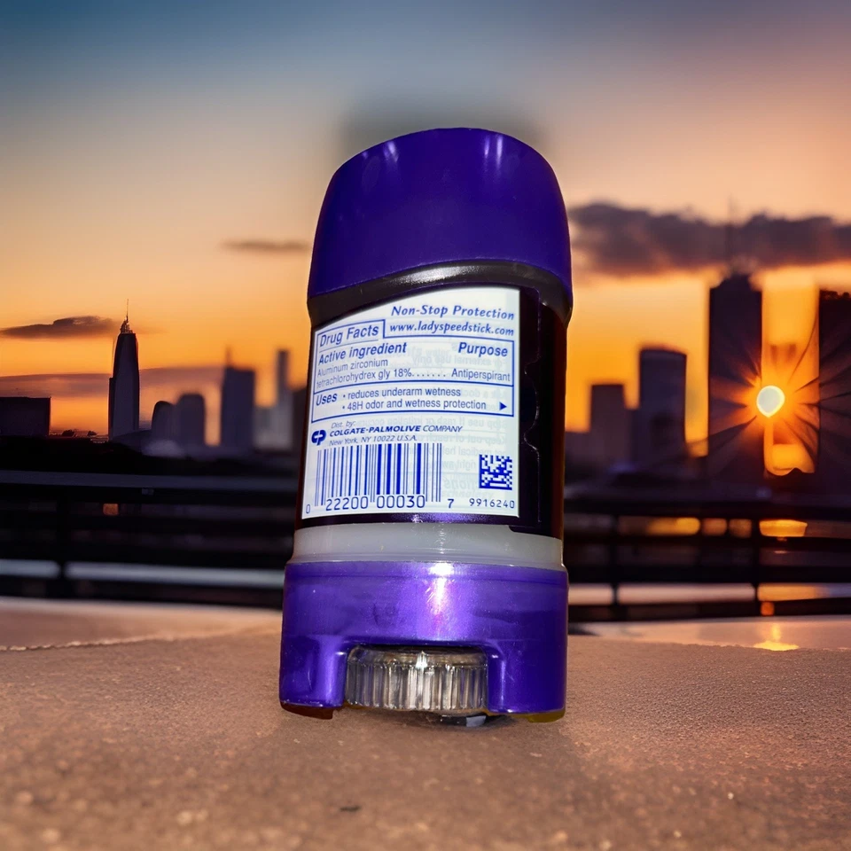 Pack of 8 - Lady Speed Stick Gel Antiperspirant Deodorant | Fresh Fusion | 2.3oz - Image 3 of 3