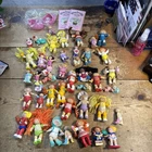 Vintage 1984 Cabbage Patch Kid Figures Lot of 40+ Mini Figurines Rubber 80s