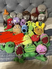 Plantas Vs Zombies Enorme Linxin Peluche Lote 23 Og Tush Muy Raro Ver Fotos