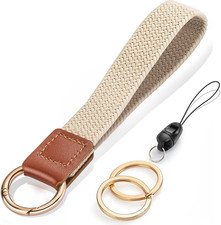 Wrist Lanyard, Stretchy Wristlet Keychain Lanyards, Cute Key Lanyard for Women M