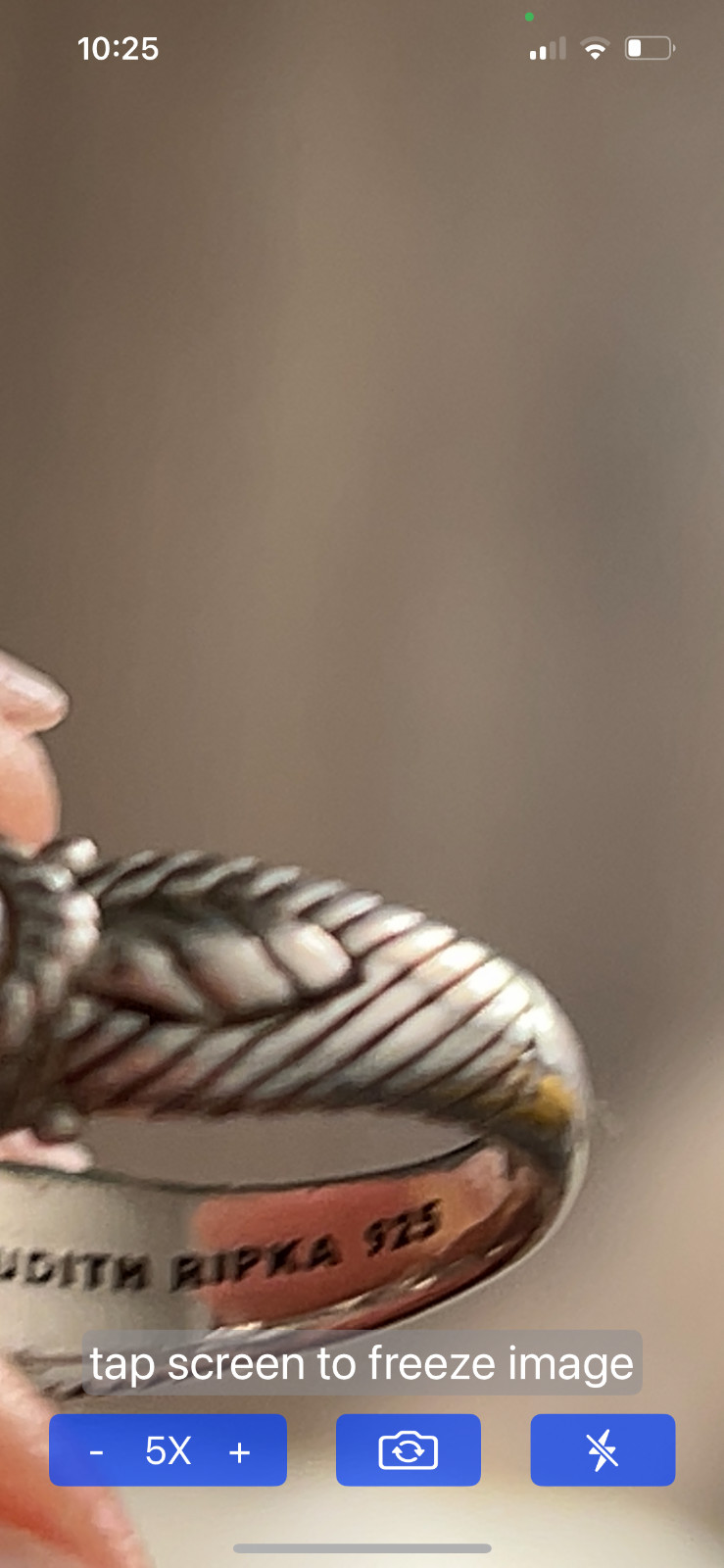 judith ripka stackable ring set, sterling silver,… - image 6