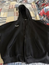 Comfrt Cloud collection Zip up Hoodie Midnight Black Color Unisex