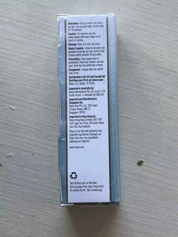 Сыворотка для глаз Neora Age IQ 0,3 жидкой унции - новая и запечатанная в коробке! Бесплатная доставка 🚚🚚 - Изображение 2 из 4