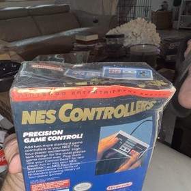 Vintage 1990 Nintendo Entertainment System NES Controllers 2-Pack New SEALED