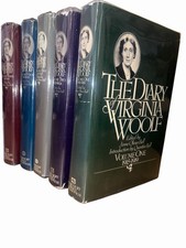 Product Image: NF Virginia Woolf Diary Complete 5 Volume Set 1st American Editions HCDJ 1977