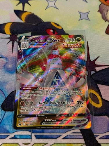 Duraludon VMAX 104/159 Holo Ultra Rare Crown Zenith Pokemon Near Mint