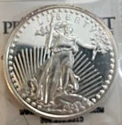 1 troy oz .999 Silver Towne Saint-Gauden Silver Round