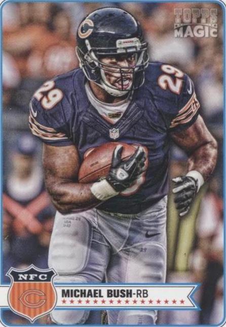 2012 Topps Magic Michael Bush #206 - 1 of 2