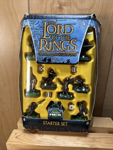 Lord Of The Rings Tradeable Miniatures Game Combat Hex Starter Set ...