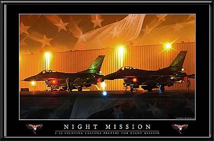 Night Mission F-16 Fighting Falcon - Bild 1 von 2