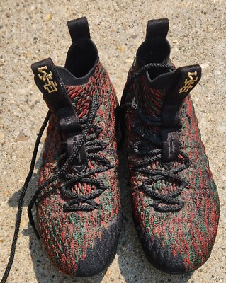 lebron james black history shoes