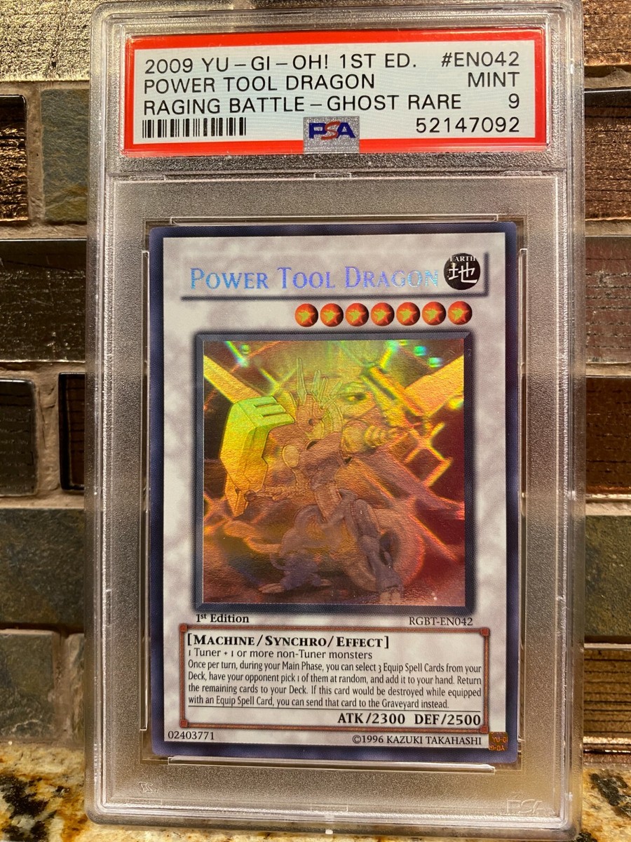 Yugioh Power Tool Dragon Ghost Rare RGBT-EN042 Raging Battle Yugioh Power Tool Dragon Ghost Rare RGBT-EN042 Raging Battle